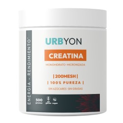 Urbyon Creatine Monohydrate Micronised 200 Mesh 500g